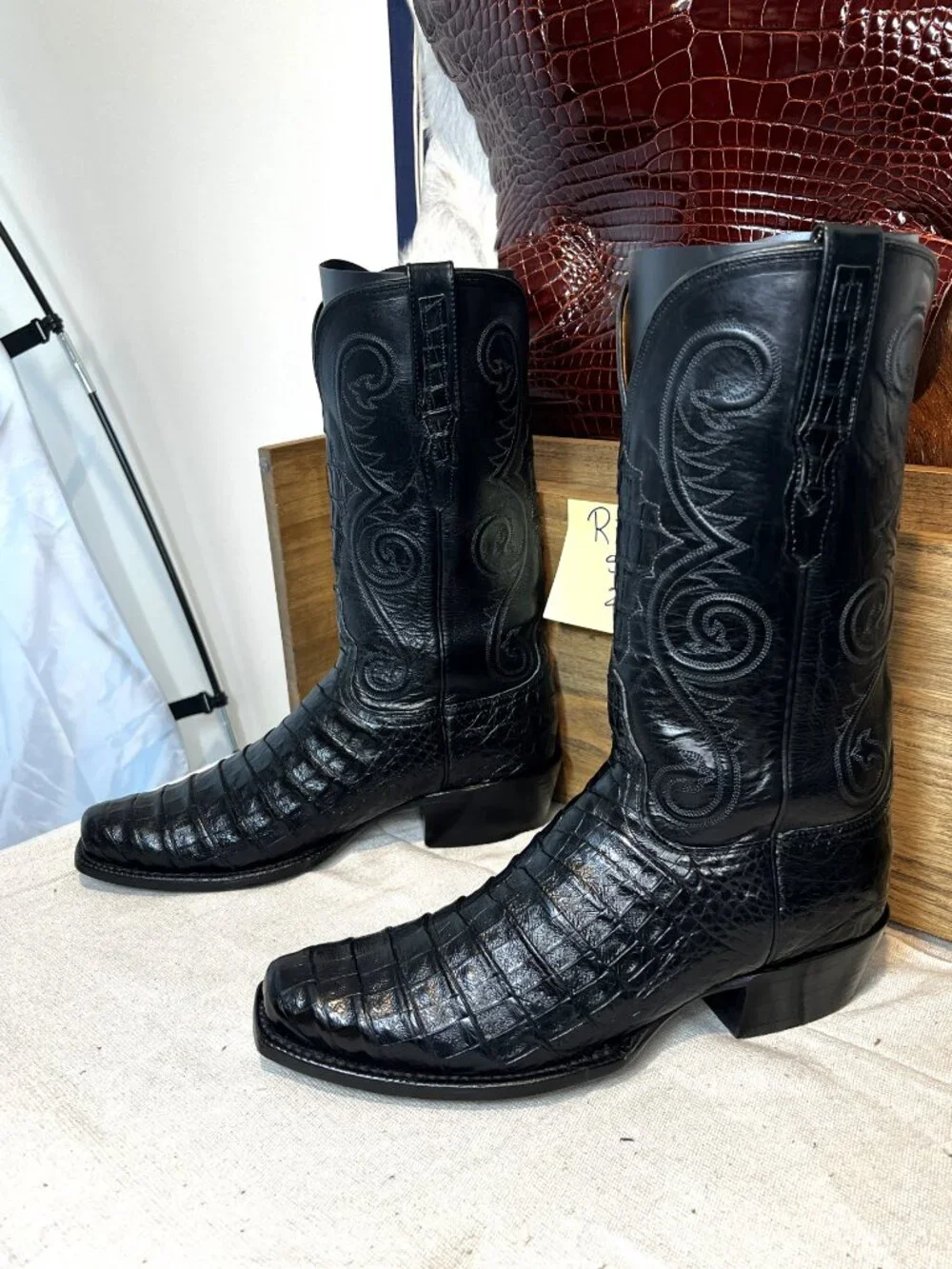 Lucchese Bootmaker Black 